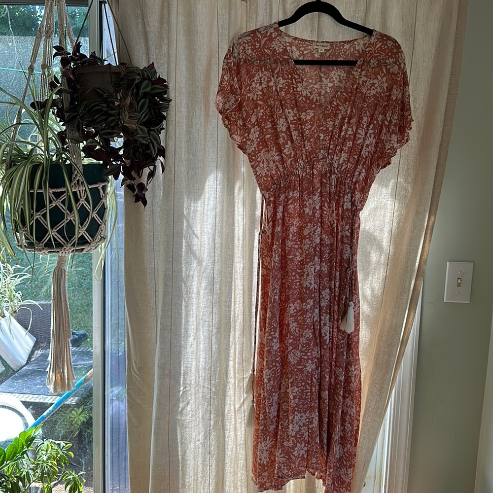 Floral midi dress